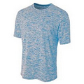 A4 Men's Space Dye Tech Tee Shirt